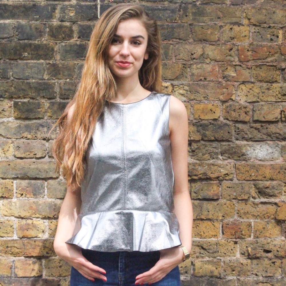 H & M Peplum Top
